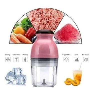 Imagem de Moedor Processador Elétrico Alimentos Frutas Sucos Verduras - CAPSULE 