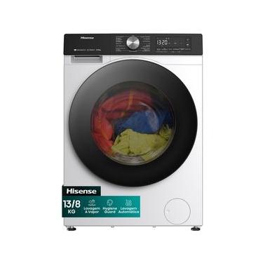 Imagem de Lava e Seca 13Kg Hisense Branca com 13 Programas de Lavagem, Steam, Wi-Fi - WD3S13