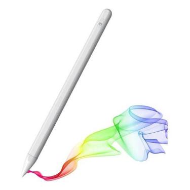 Imagem de Caneta Ponta Fina Magnética Compatível com iPad Air E Pro 12.9 1ª/2ª -