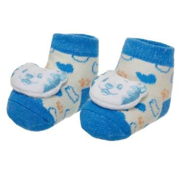Imagem de Meia 3 D Lilica ou Tigor Glow Pantufa para Bebe Presente Recem Nascido