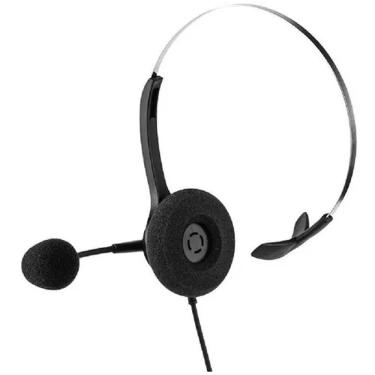 Imagem de Headset Intelbras CHS 40 com Conector RJ9 Preto Protetor Auricular e Microfone Conversível