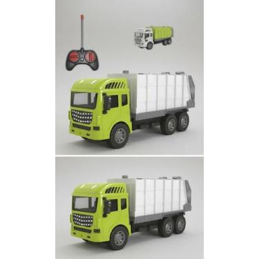 Imagem de Caminhão Lixo Controle Remoto 7 Funções Luz - Congratulations Store