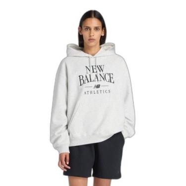 Imagem de Casaco Com Capuz Linear Heritage (Com Felpa) Feminino - New Balance, M