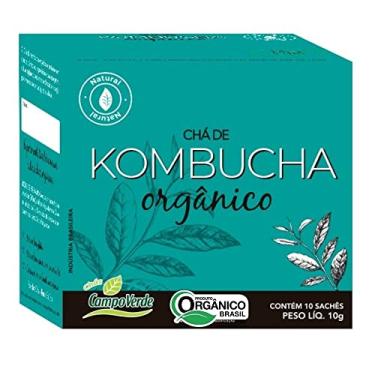 Imagem de Chá Kombucha Orgânico - chá fermentado (10 sachês) - Campo Verde