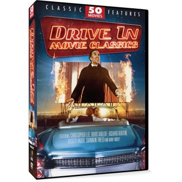 Imagem de Drive-In Movie Classics 50 Movie Pack: Count Dracula and His Vampire Bride - Snowbeast - Slave of the Cannibal God - Prisoners of the Lost Universe - Invasion of the Bee Girls - Horror of the Zombies - Day of the Panther - Single Room Furnished + 42 more