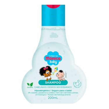 Imagem de Shampoo Turma da Mônica Baby Cabelinhos Crespos sem Embaraço com 200ml 200ml
