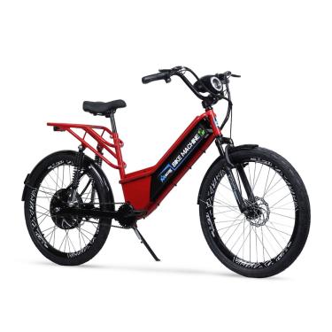 Imagem de Bicicleta Elétrica New Premium 800W 48V Vermelha