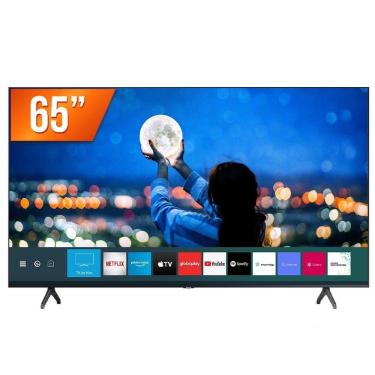 Imagem de Smart TV LED 65' uhd 4K Samsung, 2 hdmi, 1 usb, Wi-Fi