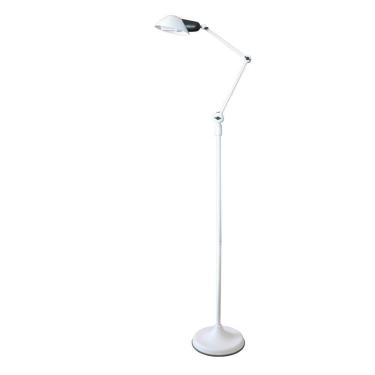 Imagem de Luminária De Coluna Articulada Cúpula Meia Lua Ilutec - 182 Branca