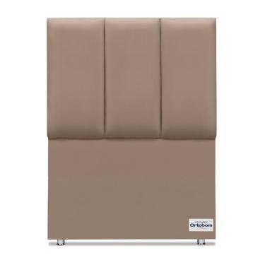 Imagem de Cabeceira South Veluto Bege Solteiro (11x90x125) - Ortobom