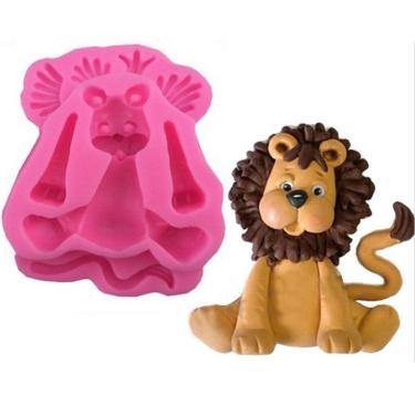 Imagem de Molde De Silicone Safari, Leão