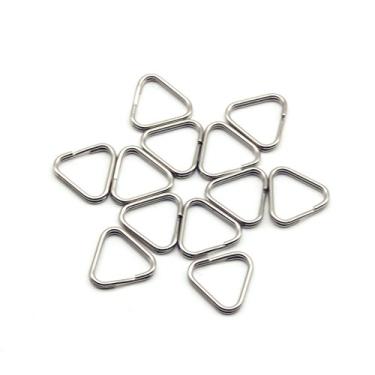 Imagem de HITHUT Kit de acessórios para câmera com 12 peças – Ilhós de aço inoxidável, divisão, argola, alça triangular, gancho para câmeras DSLR, RF e sem espelho, Prata, Clássico