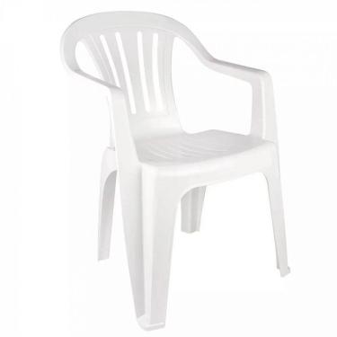 Imagem de Cadeira Poltrona Bela Vista em Plastico Suporta Ate 182 Kg Mor