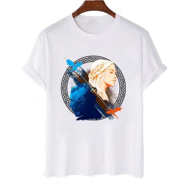 Imagem de Camiseta feminina algodao Fogo e Gelo Game Of Thrones