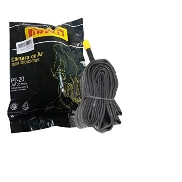 Imagem de Genérico Kit de Câmaras de Ar para Bicicleta Aro 20, Schrader, 20x1.75, 33mm