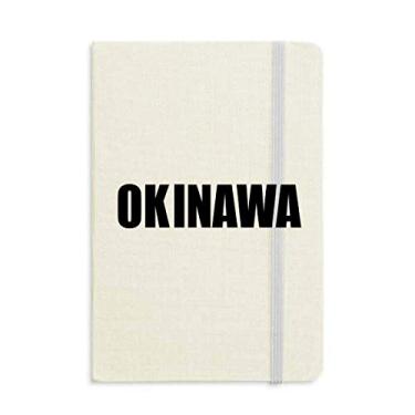 Imagem de Okinawa Japan City Notebook capa dura diário clássico A5 presente