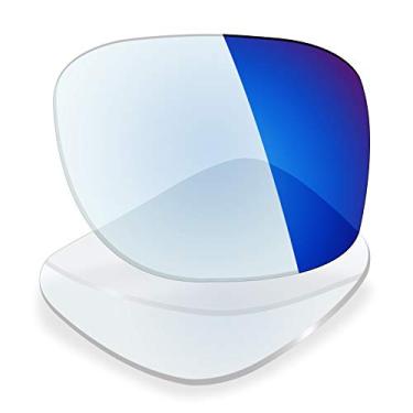 Imagem de Lentes de reposição Mryok UV400 para óculos Oakley Holbrook Asian Fit (AF) - Eclipse Blue Photochromic
