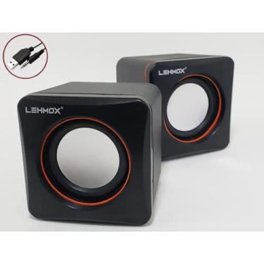 Imagem de Caixa Caixinha de Som Portatil USB P2 PC TV Celular Notebook 5w