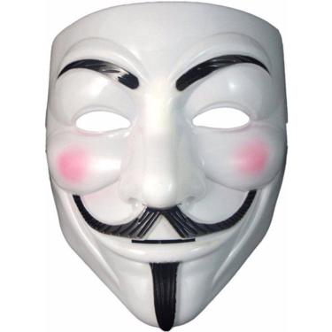 Imagem de Mascara Hacker Anonymous Vendetta V De Vingança Carnaval