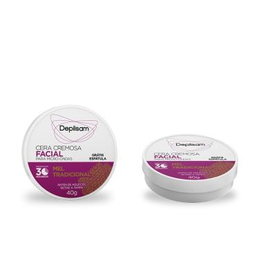 Imagem de Cera Cremosa Facial Depilsam de Micro-Ondas Mel 40G