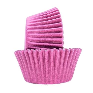Imagem de Regency Wraps Copos de cozimento padrão à prova de graxa grau profissional para cupcakes e muffins, sólido de orquídea, pacote com 40