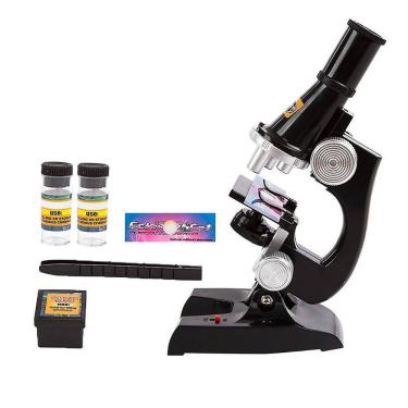 Imagem de Conjunto de microscópio infantil e ferramentas da biblioteca