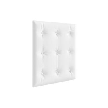 Imagem de Multiuso De Quarto Bebê Kit Capitonê Courano P- Berço Retrô Branco - Peroba