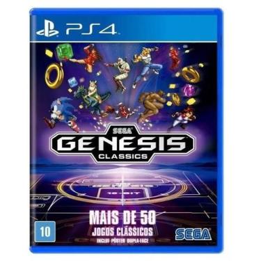 Imagem de Jogo Ps4 Sega Genesis Classics Mídia Física Novo Lacrado