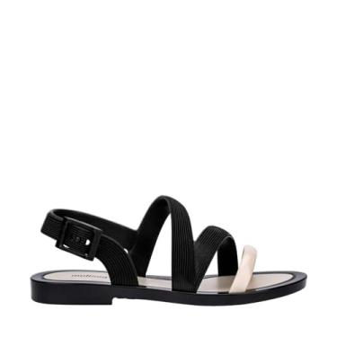 Imagem de Melissa Warm Sandal Preto Bege Metalizado 35871-38