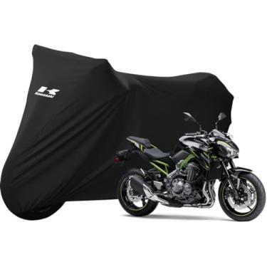 Imagem de Capa Para Moto Kawasaki Z 900 Alta Durabilidade Com Logo (Preto)