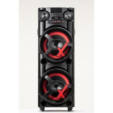 Imagem de Caixa De Som Amplificada Amvox ACA 1000 NEW X 2 Woofer ALTO FALANTE 8" Bivolt SFM