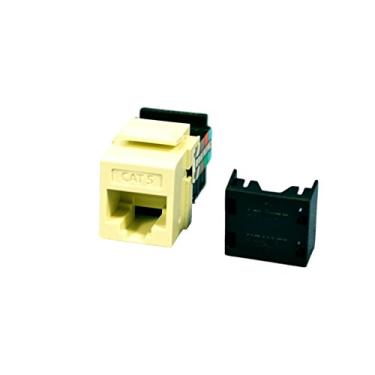 Imagem de Leviton 40838-BA Quickport Categoria 5 módulo de encaixe, amêndoa