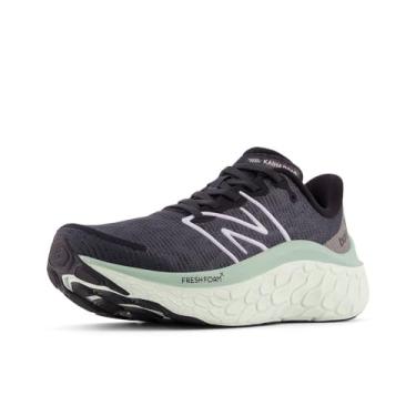 Imagem de New Balance Tênis de corrida feminino Fresh Foam X Kaiha Road V1, Preto/Fantasma/Taro, 12 Wide