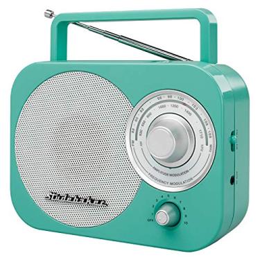 Imagem de Rádio portátil AM/FM Studebker em azul-petróleo STUD-SB2000TE