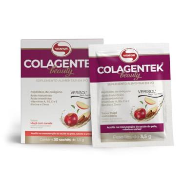 Imagem de Vitafor - Colagentek Beauty - 30 Sachês - Maça c/ Canela