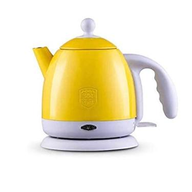 Imagem de Chaleira elétrica de aço inoxidável 304 l, com medidor de controle de temperatura da água, aquecimento rápido doméstico, bule de chá elétrico Safehappy