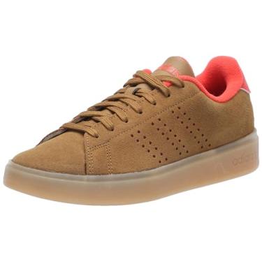 Imagem de adidas Tênis masculino Advantage 2.0, Strata de bronze/vermelho brilhante/bronze Strata, 9