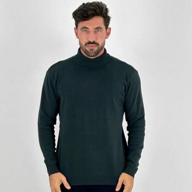 Imagem de Blusa de Lã Oyhan Básica Gola Alta Masculina-Masculino