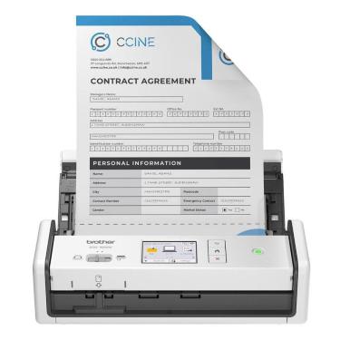 Imagem de Scanner Brother A4 Duplex 30Ppm Usb/Wi-Fi Ads1800W