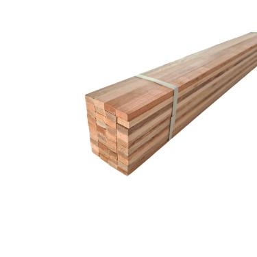 Imagem de 40 Ripas/Sarrafos de 1x2x50 cm Madeira de Eucalipto