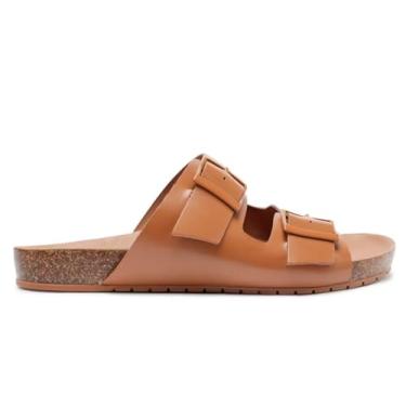 Imagem de Rasteira Papete Anacapri Fivelas Sola Com Cortiça C002810066