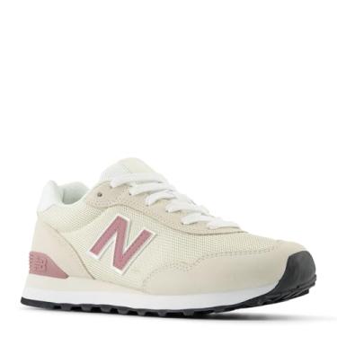 Imagem de New Balance Tênis feminino 515 V3, Linho/jacarandá/branco, 39