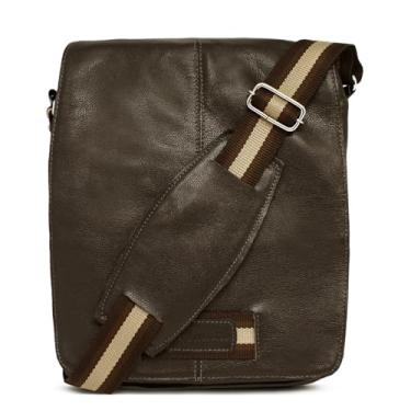 Imagem de Bolsa Carteiro de Couro Apolo – Marrom Café