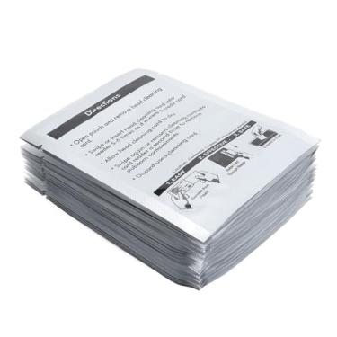 Imagem de Limpador de Furto para Impressora POS, Limpador de Leitor de Cartão de Crédito, Cartões de Limpeza de Terminal Furto 50pcs Com PVC e de Polpa de Madeira para Máquinas ATM POS