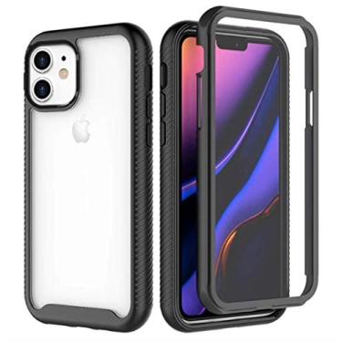 Imagem de Capa Anti-impacto 360º para Apple iPhone 11 - Preta/Hmaston