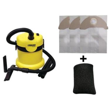 Imagem de Kit 12 Sacos Descartáveis Aspirador Karcher A2003 + 2 Filtro - Oriplas