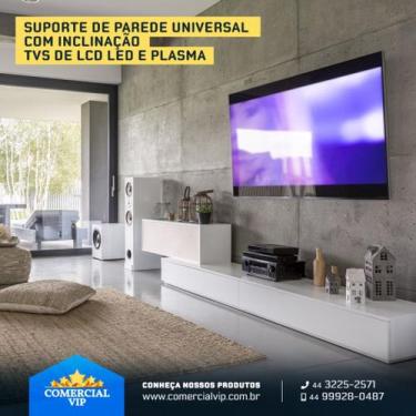 Imagem de Suporte fixo de parade tv para monitor 10 polegada a 85 polegada de pa
