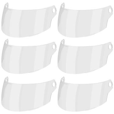 Imagem de Kit Viseira Capacete Pro Tork Stealth 6 Unidades, CRISTAL VERSÃO 2, Ún