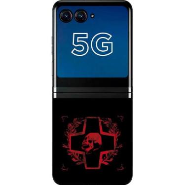 Imagem de Capa Adesivo Skin023 Verso Para Motorola Razr 40 Ultra 2023 - KawaSkin
