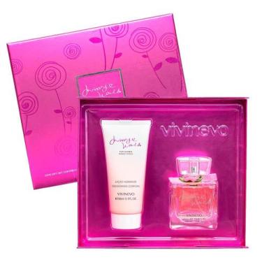 Imagem de Kit vivinevo mirage world feminino eau de parfum 100ml + hidratante